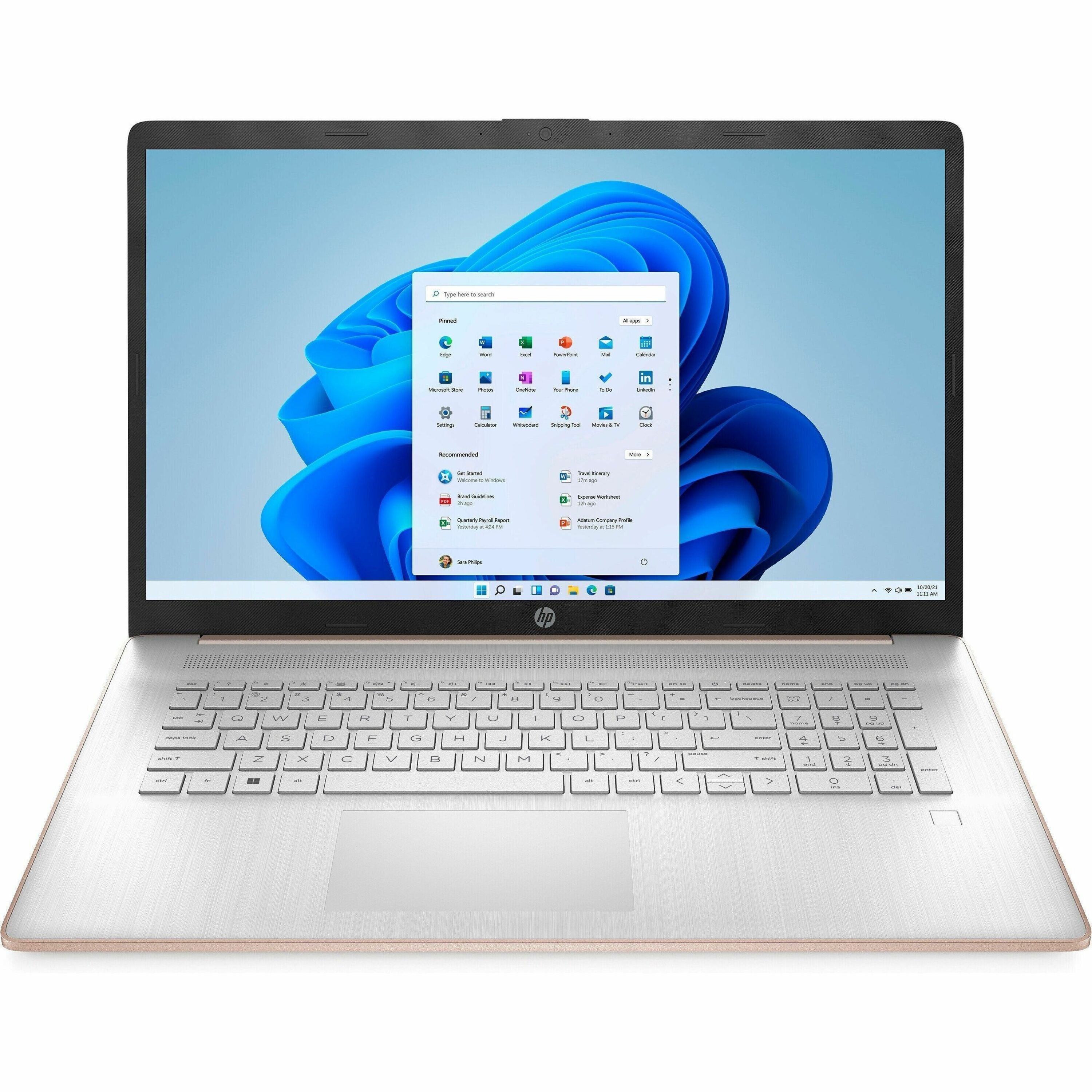 Main Image for HP 17-cn3000 17-cn3001tg 17.3" Touchscreen Notebook - HD+ - Intel N-Series N200 - 4 GB - 128 GB Flash Memory - Natural Silver