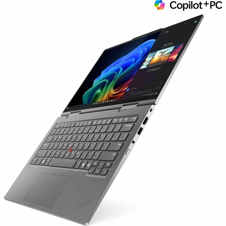 Alternate-Image10 Image for Lenovo Thinkpad X1 Gen 10 21NU0036US 14" Touchscreen Convertible Copilot+ PC 2 in 1 Notebook - WUXGA - Intel Core Ultra 7 268V - Intel Evo Platform - 32 GB - 512 GB SSD - English Keyboard - Gray
