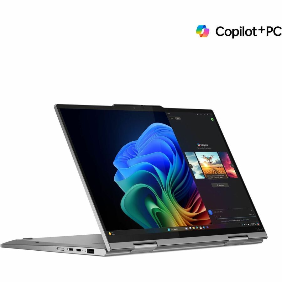 Alternate-Image6 Image for Lenovo Thinkpad X1 Gen 10 21NU0036US 14" Touchscreen Convertible Copilot+ PC 2 in 1 Notebook - WUXGA - Intel Core Ultra 7 268V - Intel Evo Platform - 32 GB - 512 GB SSD - English Keyboard - Gray