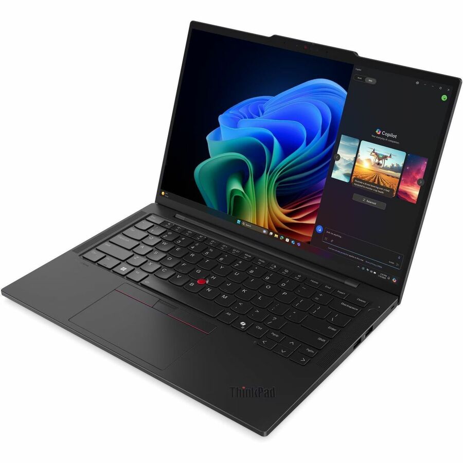 Alternate-Image7 Image for Lenovo ThinkPad T14s Gen 6 21QX000NUS 14" Touchscreen Copilot+ PC Notebook - WUXGA - Intel Core Ultra 7 268V - 32 GB - 1 TB SSD - English Keyboard - Black