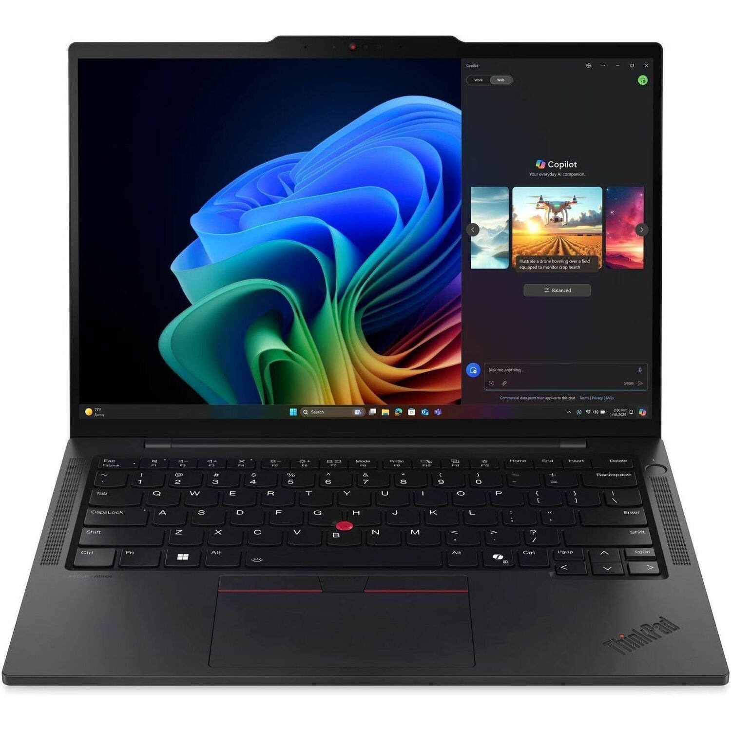 Main Image for Lenovo ThinkPad T14s Gen 6 21QX000NUS 14" Touchscreen Copilot+ PC Notebook - WUXGA - Intel Core Ultra 7 268V - 32 GB - 1 TB SSD - English Keyboard - Black