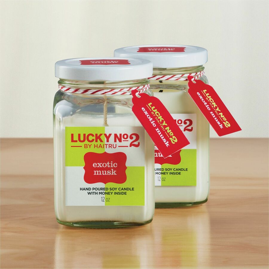 Avery&reg; Matte White Square Labels2" x 2" - 22806-NVXC