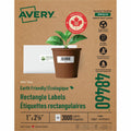 Avery&reg; Eco-Friendly Address Labelsfor Laser and Inkjet Printers, 1" x 2⅝"