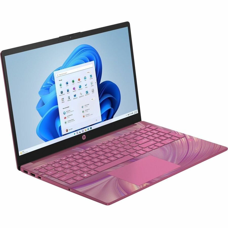 Right Image for HP 15-fd0000 15-fd0109ds 15.6" Notebook - HD - Intel N-Series N100 - 4 GB - 128 GB Flash Memory - Sunkissed Plum