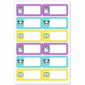 Avery No-Iron Fabric Labels, Preprinted Cute Animals, Preprinted Borders, Handwrite, 3/4" x 1-3/4"
