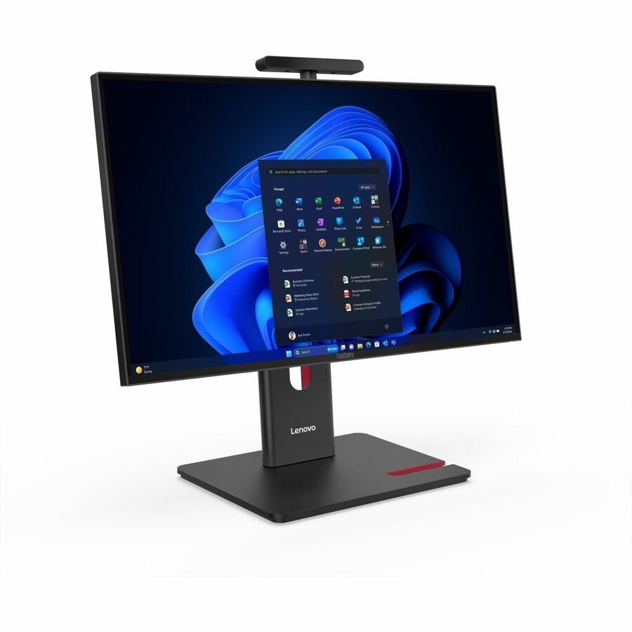 Alternate-Image1 Image for Lenovo ThinkCentre M90a Gen 6 13AT0004US All-in-One Computer - Intel Core Ultra 5 2nd Gen 225 - 16 GB - 512 GB SSD - 23.8" Full HD - Desktop - Black