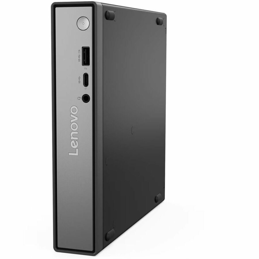 Alternate-Image2 Image for Lenovo ThinkCentre neo 50q QC 13C8000YUS Desktop Computer - Qualcomm Snapdragon X X1-26-100 - 16 GB - 256 GB SSD - Tiny - Eclipse Black