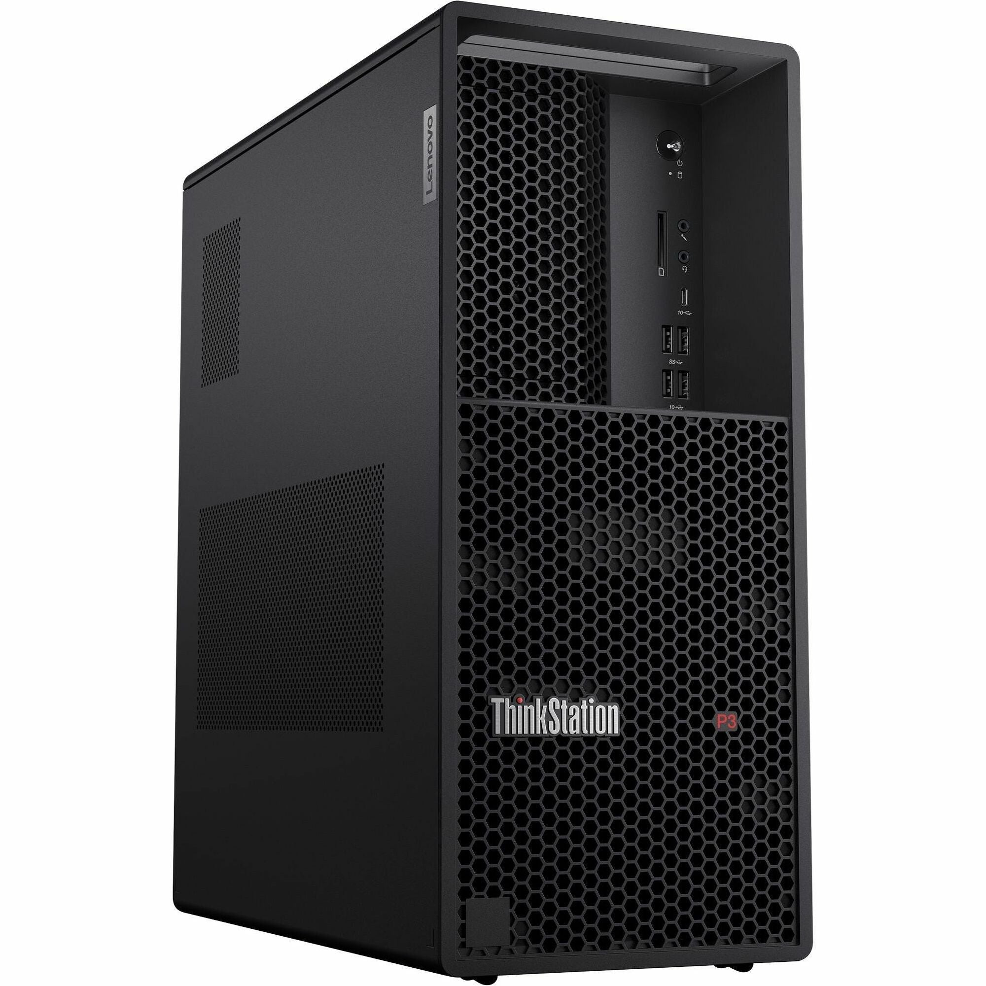 Main Image for Lenovo ThinkStation P3 Gen 2 30HT004RUS Workstation - 1 x Intel Core Ultra 5 235 - vPro Technology - 16 GB - 512 GB SSD - Tower