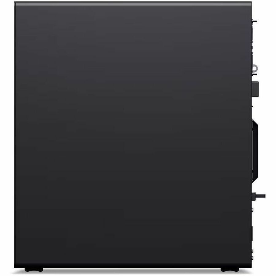 Left Image for Lenovo ThinkStation P3 Gen 2 30HT0053US Workstation - 1 x Intel Core Ultra 7 265 - vPro Technology - 16 GB - 512 GB SSD - Tower