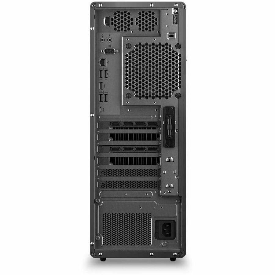 Rear Image for Lenovo ThinkStation P5 30GA00ABUS Workstation - 1 x Intel Xeon w3-2435 - vPro Technology - 64 GB - 2 TB SSD - Tower
