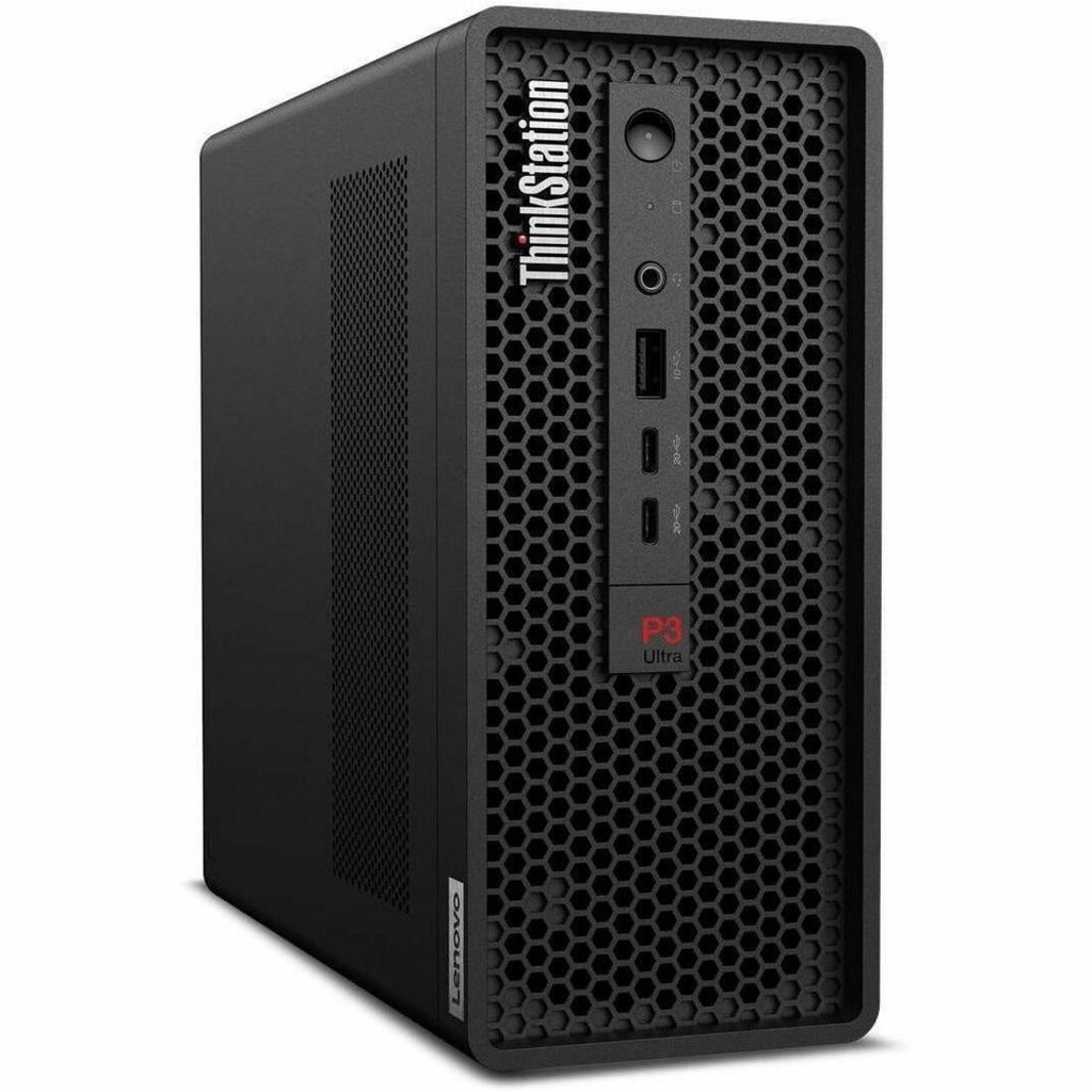 Main Image for Lenovo ThinkStation P3 Ultra Gen 2 30J50033US Workstation - 1 x Intel Core Ultra 9 2nd Gen 285 - vPro Technology - 32 GB - 1 TB SSD - Small Form Factor - Black
