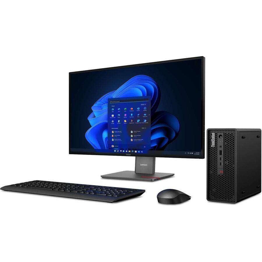 Alternate-Image3 Image for Lenovo ThinkStation P3 Ultra Gen 2 30J50033US Workstation - 1 x Intel Core Ultra 9 2nd Gen 285 - vPro Technology - 32 GB - 1 TB SSD - Small Form Factor - Black