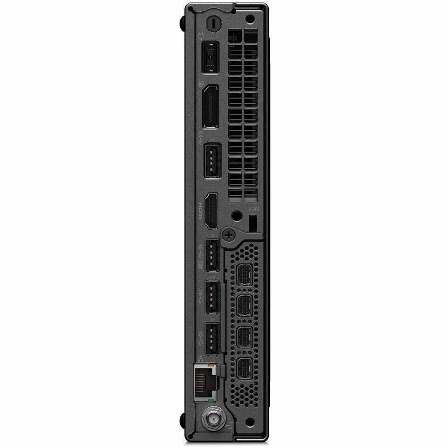 Rear Image for Lenovo ThinkStation P3 Gen 2 30K50020US Workstation - 1 x Intel Core Ultra 9 285 - 32 GB - 1 TB SSD - Tiny - Black