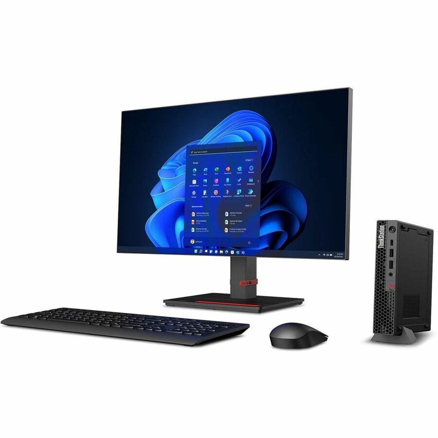 Alternate-Image2 Image for Lenovo ThinkStation P3 Gen 2 30K50020US Workstation - 1 x Intel Core Ultra 9 285 - 32 GB - 1 TB SSD - Tiny - Black