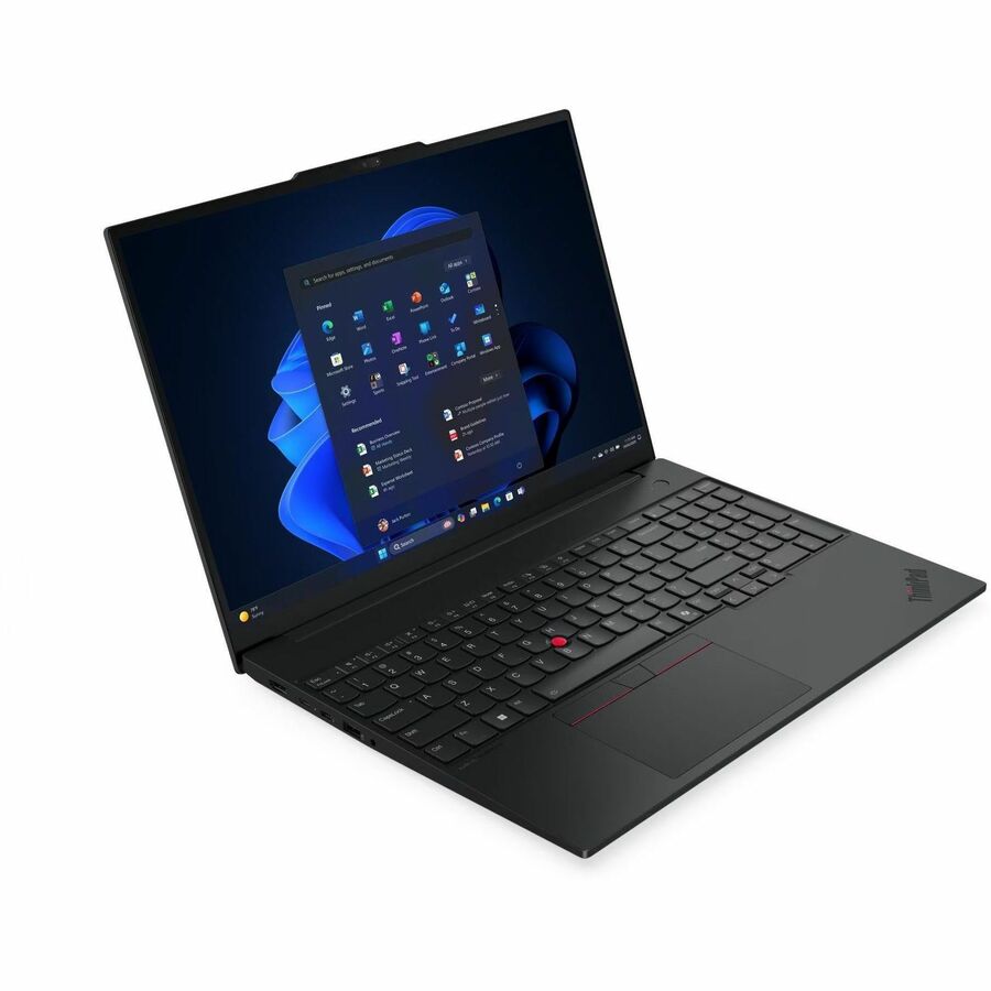 Alternate-Image2 Image for Lenovo ThinkPad E16 Gen 3 21SR0033US 16" Notebook - WUXGA - 60 Hz - Intel Core Ultra 7 255H - 16 GB - 512 GB SSD - English Keyboard - Black