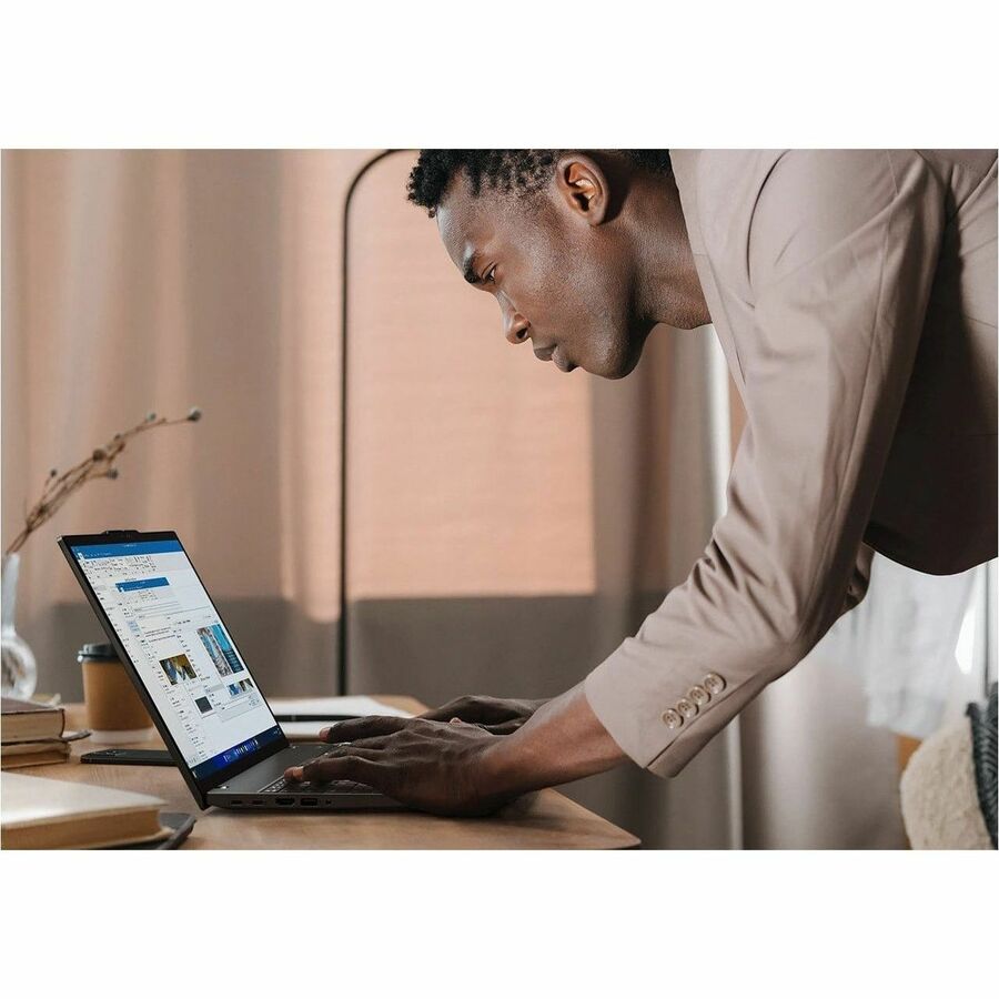 Life-Style Image for Lenovo ThinkPad T16 Gen 4 21QE005NUS 16" Touchscreen Notebook - WUXGA - Intel Core Ultra 7 255U - 32 GB - 512 GB SSD - English Keyboard - Black