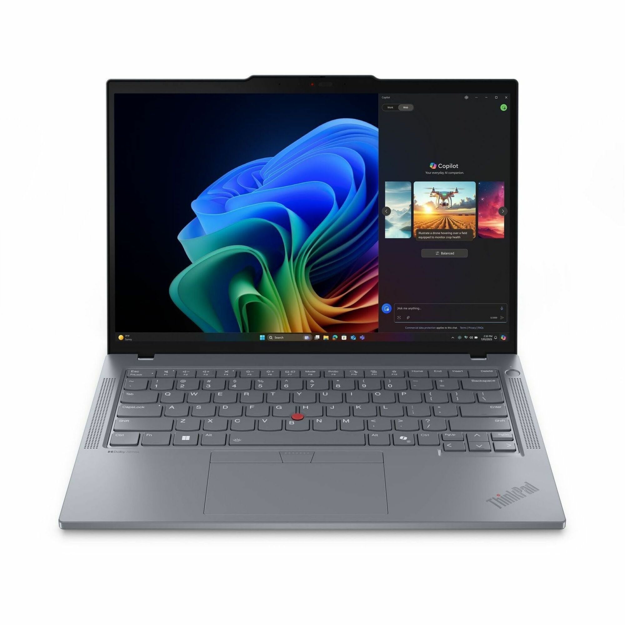Main Image for Lenovo ThinkPad T14 Gen 6 21QC001XUS 14" Notebook - WUXGA - Intel Core Ultra 5 225U - 16 GB - 256 GB SSD - English Keyboard - Gray