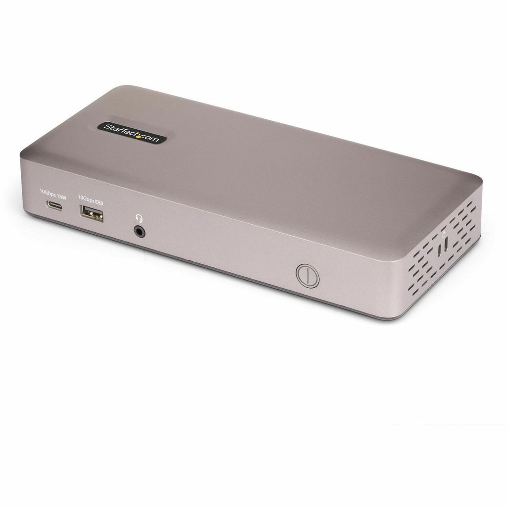 Main Image for StarTech.com Triple-Monitor USB4 Docking Station, 4K 60Hz HDMI or DisplayPort, 6x USB Hub, 2.5GbE, 100W Charging, Driverless USB-C Dock
