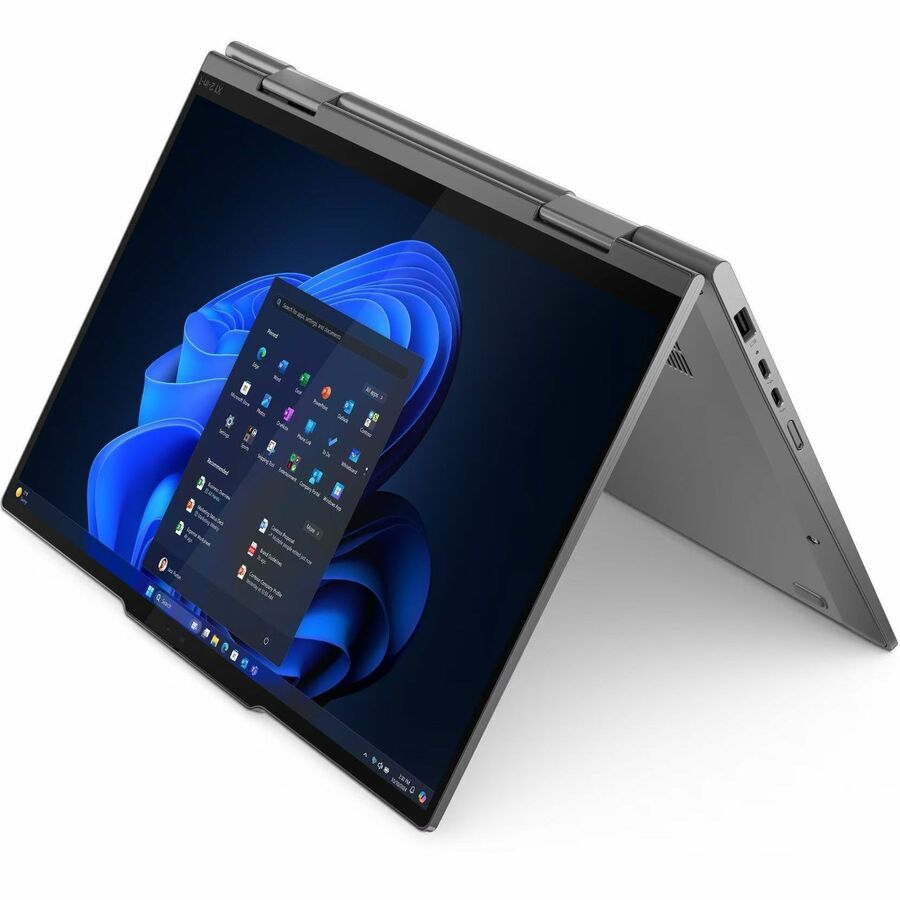 Alternate-Image6 Image for Lenovo ThinkPad X1 Gen 10 Aura Edition 21Q000D7US 14" Touchscreen Convertible 2 in 1 Notebook - 2.8K - 120 Hz - Intel Core Ultra 7 2nd Gen 265U - vPro Technology - Intel Evo Platform - 32 GB - 512 GB SSD - English Keyboard - Gray