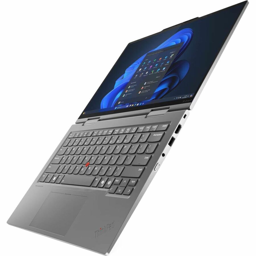 Alternate-Image1 Image for Lenovo ThinkPad X1 Gen 10 Aura Edition 21Q000D5US 14" Touchscreen Convertible 2 in 1 Notebook - WUXGA - 60 Hz - Intel Core Ultra 5 2nd Gen 225U - Intel Evo Platform - 16 GB - 512 GB SSD - English Keyboard - Gray