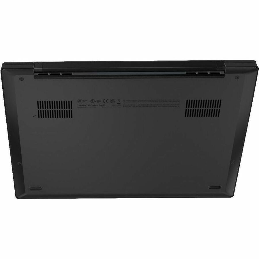 Bottom Image for Lenovo ThinkPad X1 Carbon Gen 13 21NX00FUUS 14" Touchscreen Ultrabook - WUXGA - 60 Hz - Intel Core Ultra 7 255U - Intel Evo Platform - 16 GB - 512 GB SSD - English Keyboard - Black Paint