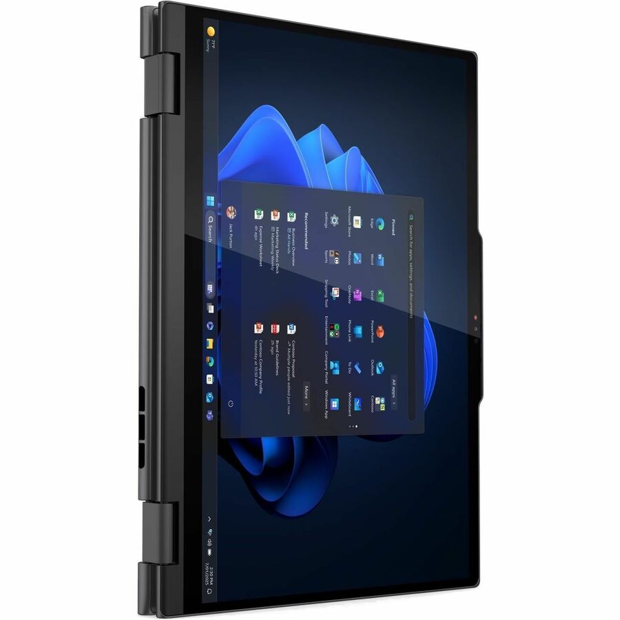 Alternate-Image4 Image for Lenovo ThinkPad T14s Gen 1 21R30010US 14" Touchscreen Convertible 2 in 1 Notebook - WUXGA - Intel Core Ultra 5 2nd Gen 235U - vPro Technology - 16 GB - 512 GB SSD - English Keyboard - Black