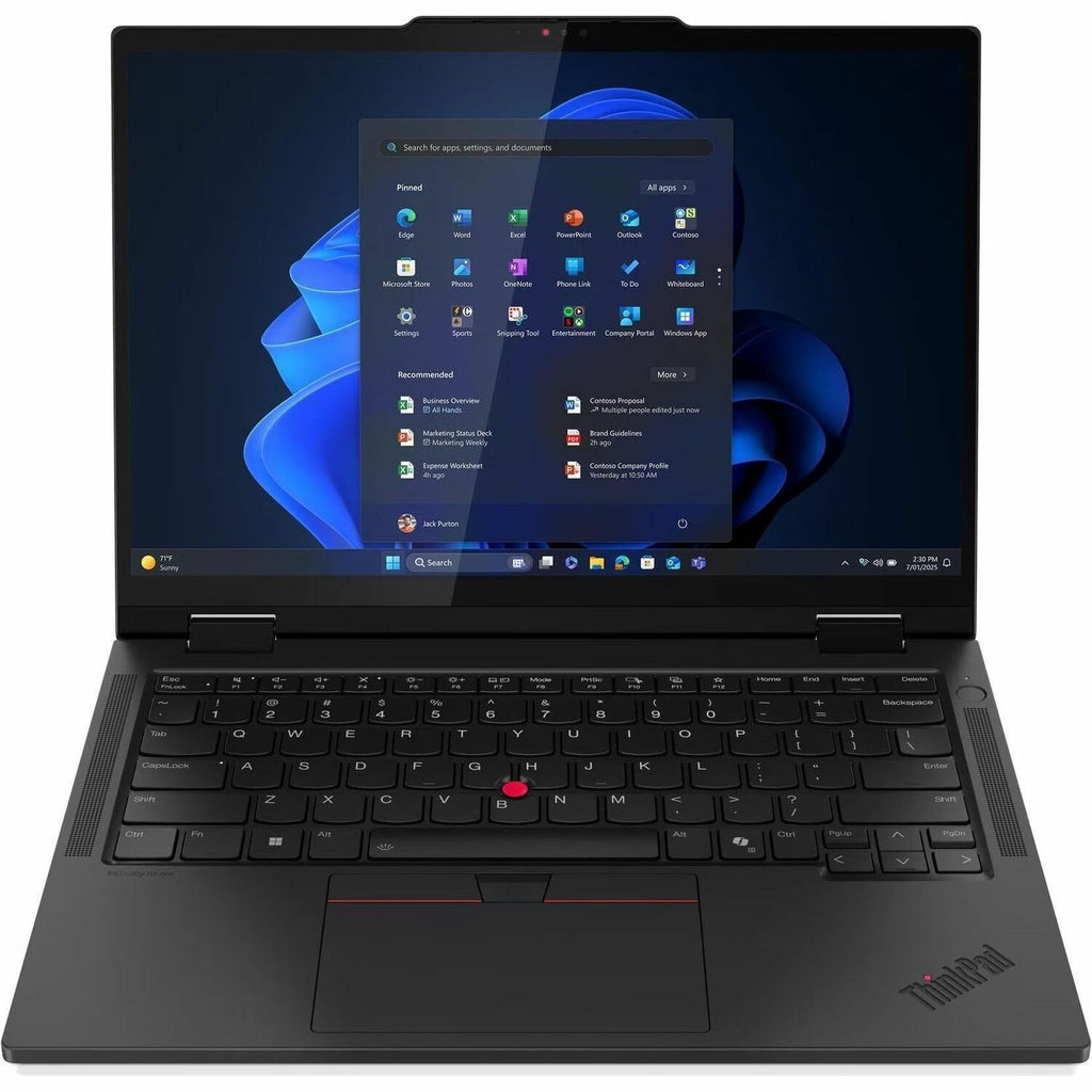 Main Image for Lenovo ThinkPad T14s Gen 1 21R30010US 14" Touchscreen Convertible 2 in 1 Notebook - WUXGA - Intel Core Ultra 5 2nd Gen 235U - vPro Technology - 16 GB - 512 GB SSD - English Keyboard - Black