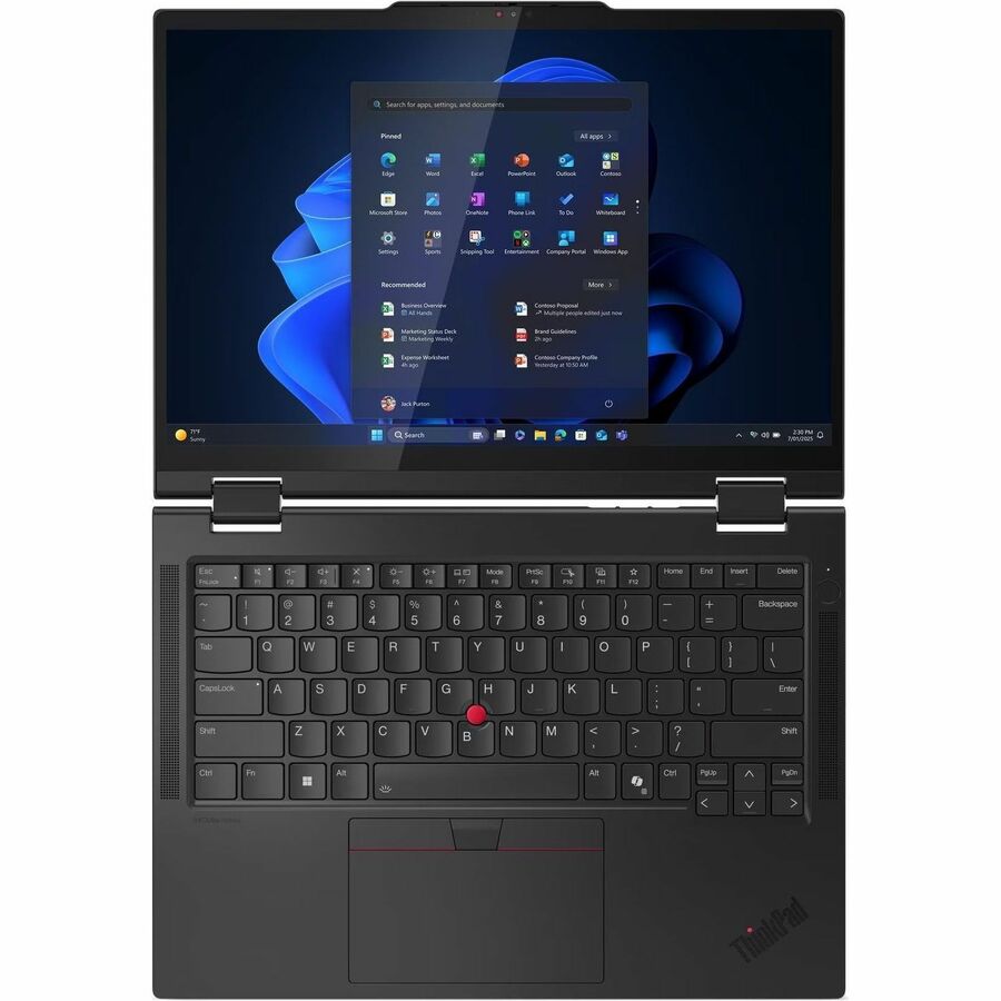 Alternate-Image8 Image for Lenovo ThinkPad T14s Gen 1 21R30011US 14" Touchscreen Convertible 2 in 1 Notebook - WUXGA - Intel Core Ultra 7 2nd Gen 255U - 16 GB - 512 GB SSD - English Keyboard - Black