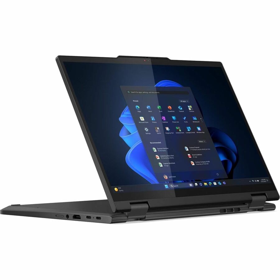 Alternate-Image1 Image for Lenovo ThinkPad T14s Gen 1 21R30011US 14" Touchscreen Convertible 2 in 1 Notebook - WUXGA - Intel Core Ultra 7 2nd Gen 255U - 16 GB - 512 GB SSD - English Keyboard - Black