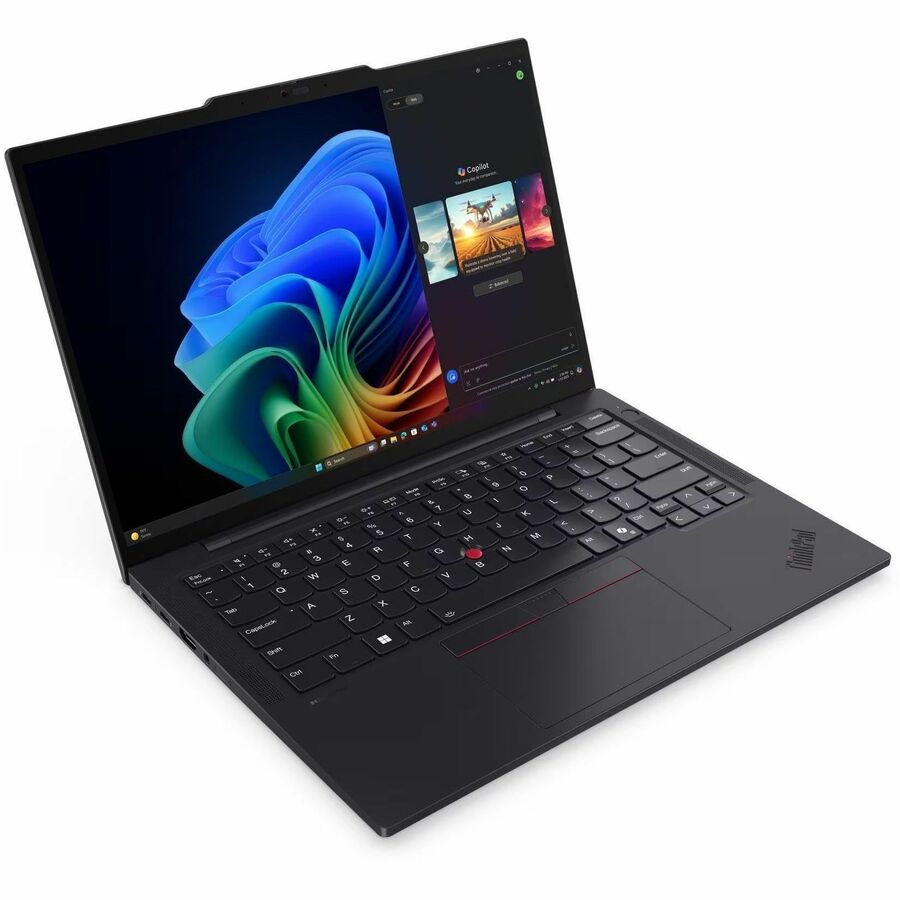 Alternate-Image1 Image for Lenovo ThinkPad T14s Gen 6 21TB000DUS 14" Copilot+ PC Notebook - WUXGA - 60 Hz - AMD Ryzen AI 7 PRO 350 - 16 GB - 512 GB SSD - English Keyboard - Black
