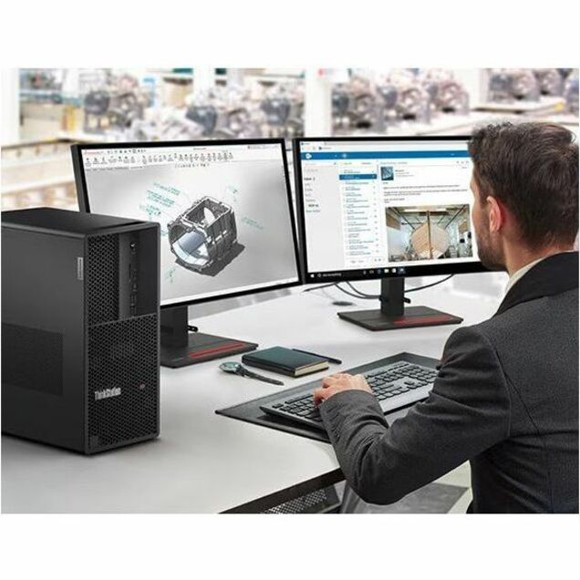 Alternate-Image6 Image for Lenovo ThinkStation P3 Gen 2 30HT007XUS Workstation - 1 x Intel Core Ultra 7 265 - vPro Technology - 32 GB - 1 TB SSD - Tower