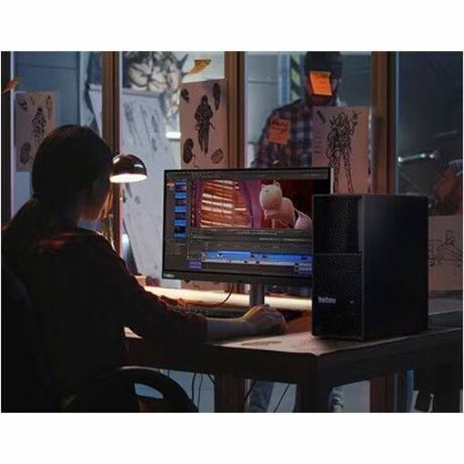 Alternate-Image10 Image for Lenovo ThinkStation P3 Gen 2 30HT007XUS Workstation - 1 x Intel Core Ultra 7 265 - vPro Technology - 32 GB - 1 TB SSD - Tower