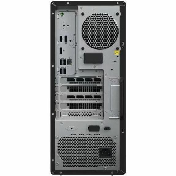 Rear Image for Lenovo ThinkStation P3 Gen 2 30HT007XUS Workstation - 1 x Intel Core Ultra 7 265 - vPro Technology - 32 GB - 1 TB SSD - Tower