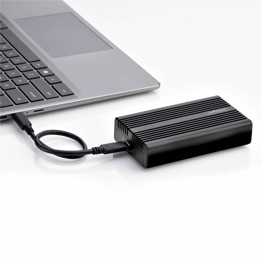 Alternate-Image5 Image for StarTech.com USB4 M.2 NVMe Enclosure, 40Gbps, External USB-C/Thunderbolt NVMe SSD Enclosure, B+M/M-Key