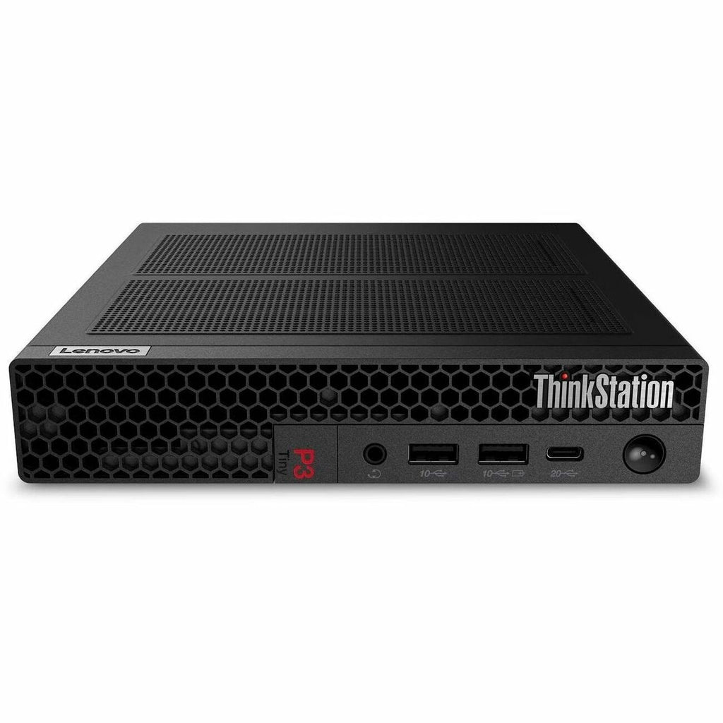 Main Image for Lenovo ThinkStation P3 Gen 2 30K5004PUS Workstation - 1 x Intel Core Ultra 7 2nd Gen 265 - vPro Technology - 16 GB - 512 GB SSD - Tiny - Black
