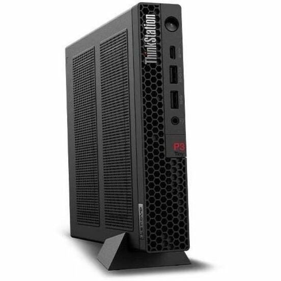 Alternate-Image1 Image for Lenovo ThinkStation P3 Gen 2 30K5004PUS Workstation - 1 x Intel Core Ultra 7 2nd Gen 265 - vPro Technology - 16 GB - 512 GB SSD - Tiny - Black