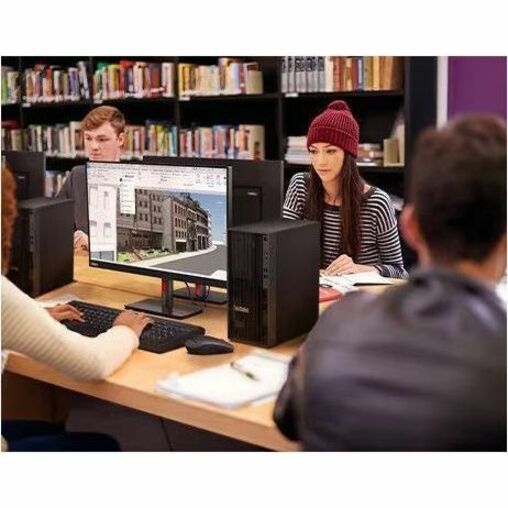Life-Style Image for Lenovo ThinkStation P2 Gen 2 30JQ0058US Workstation - 1 x Intel Core Ultra 7 265 - 32 GB - 512 GB SSD - Tower