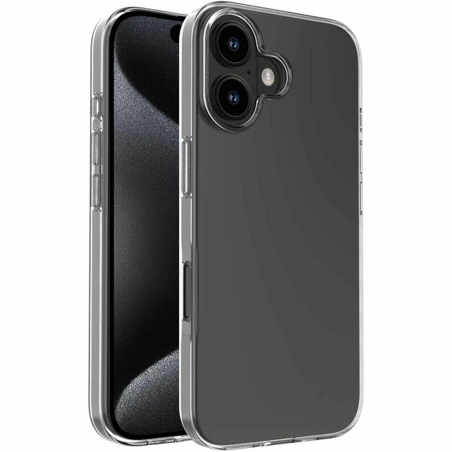 Blu Element BEGSCL161 Gel Skin Case iPhone 16 Clear - BEGSCL161