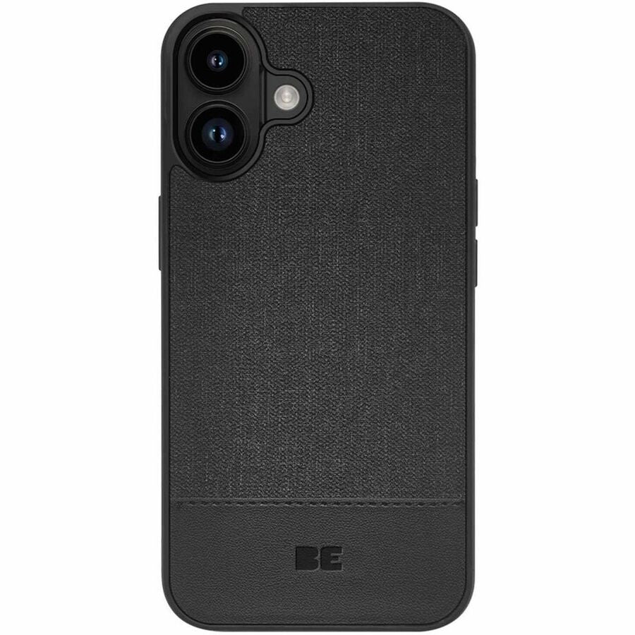Blu Element Carrying Case (Folio) Apple iPhone 16 Smartphone - Black - BEF2N116B1