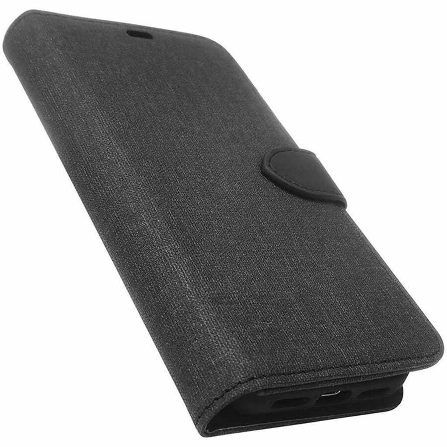 Blu Element Carrying Case (Folio) Apple iPhone 16 Smartphone - Black - BEF2N116B1