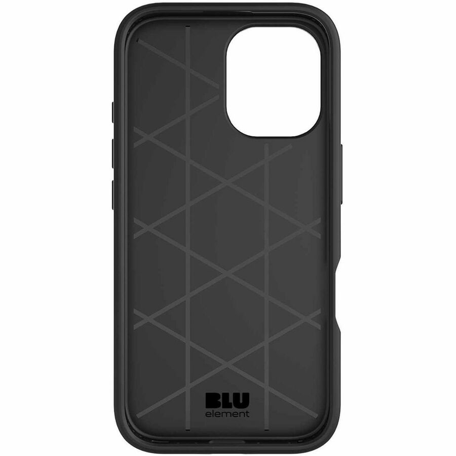 Blu Element BEARIP161B4 Armour Rugged Case iPhone 16 Pro Max Black - BEARIP161B4