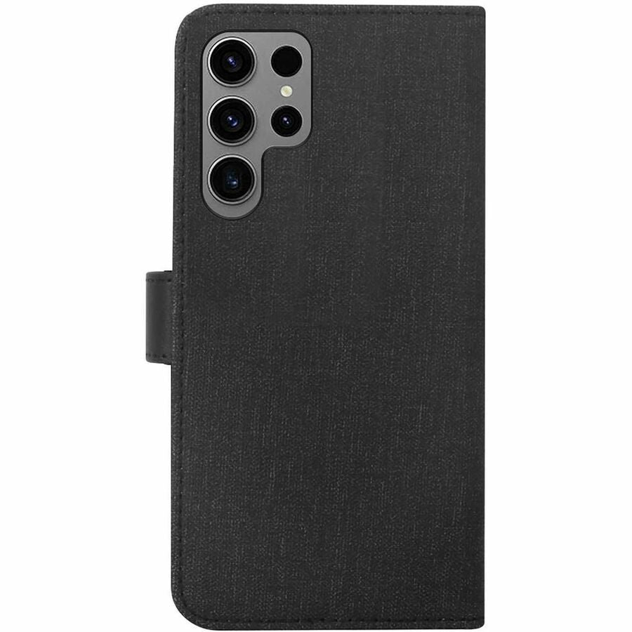 Blu Element Carrying Case (Folio) Samsung Galaxy S25 Ultra Smartphone - Black - BEF21253