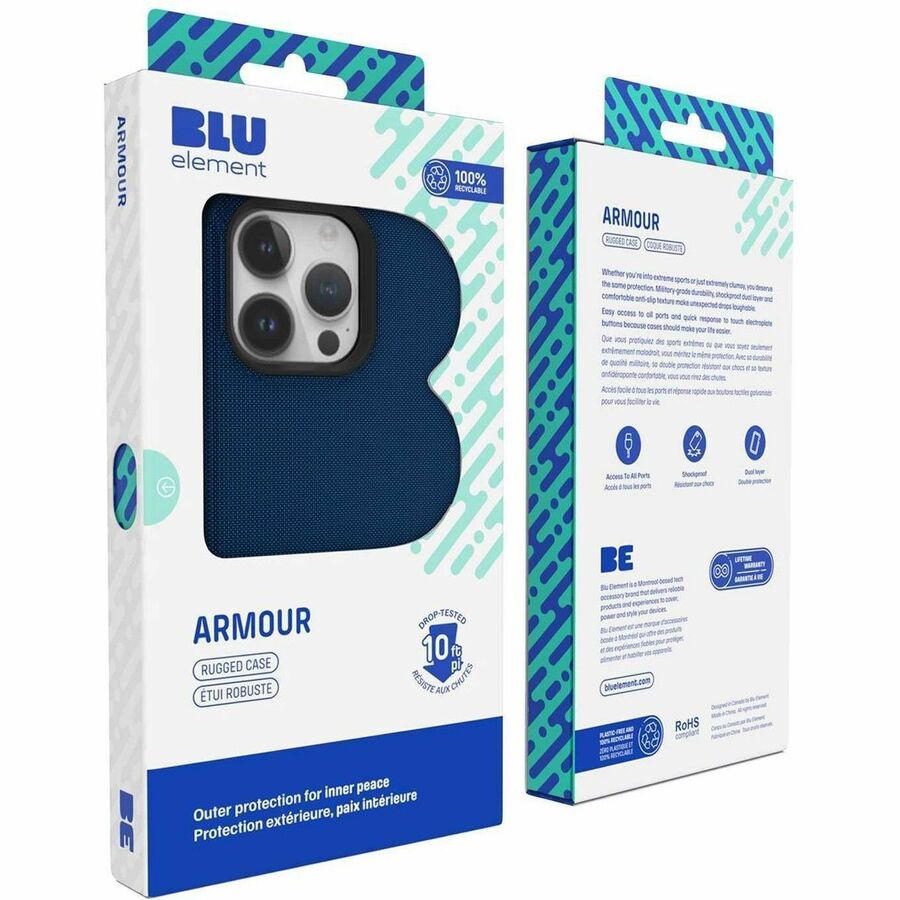 Blu Element Armour Rugged Case Galaxy S25 Ultra Black - BEAR24B3