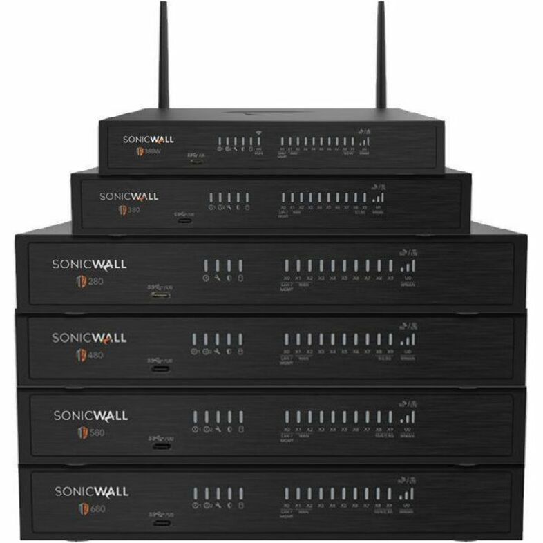 Alternate-Image2 Image for SonicWall TZ680 Network Security/Firewall Appliance