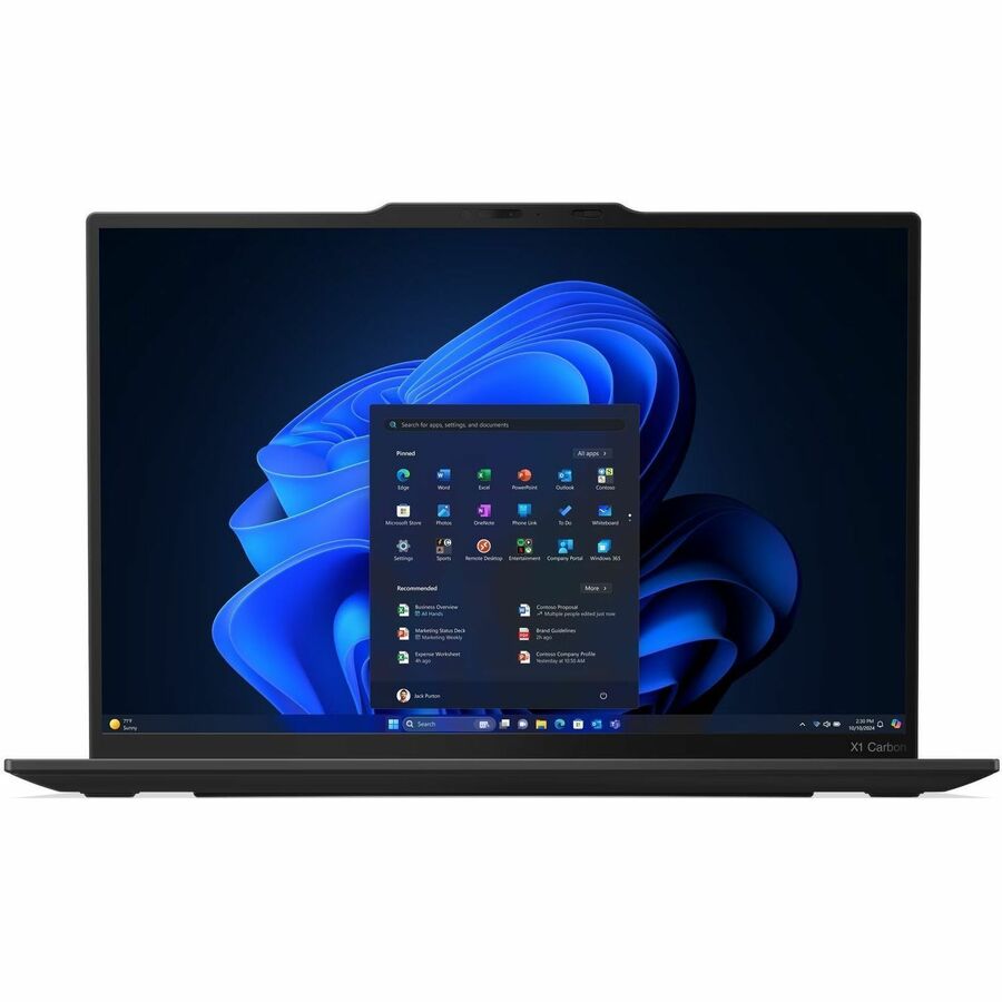 Alternate-Image8 Image for Lenovo ThinkPad X1 Carbon Gen 13 21NX00F9US 14" Notebook - WUXGA - 60 Hz - Intel Core Ultra 7 2nd Gen 255U - Intel Evo Platform - 32 GB - 512 GB SSD - English Keyboard - Black Paint