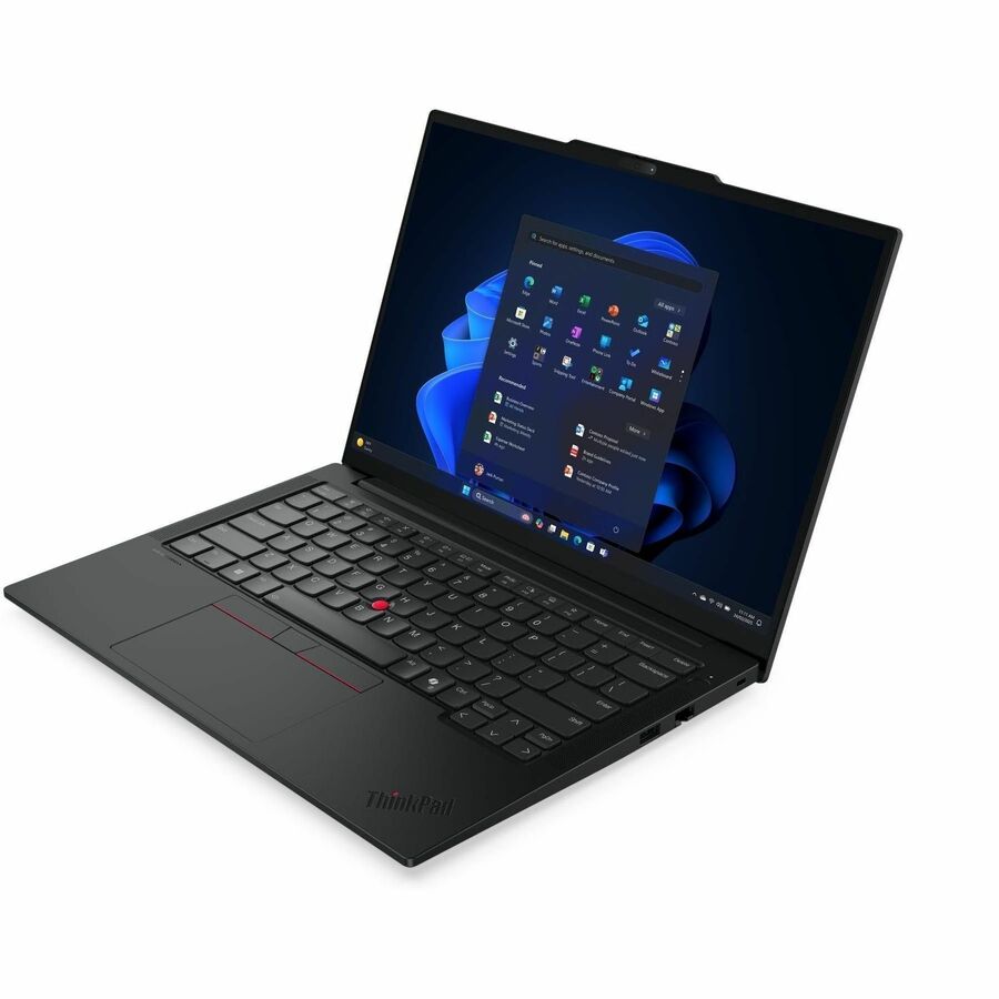 Alternate-Image1 Image for Lenovo ThinkPad E14 Gen 7 21U20016US 14" Copilot+ PC Notebook - WUXGA - 60 Hz - Intel Core Ultra 5 2nd Gen 226V - 16 GB - 512 GB SSD - English Keyboard - Black