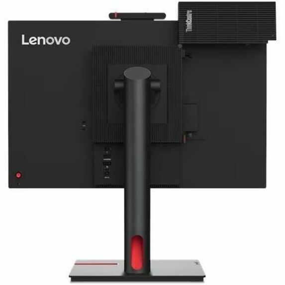 Alternate-Image3 Image for Lenovo ThinkCentre TIO24 Gen5 24" Class Webcam Full HD LED Monitor - 16:9 - Black