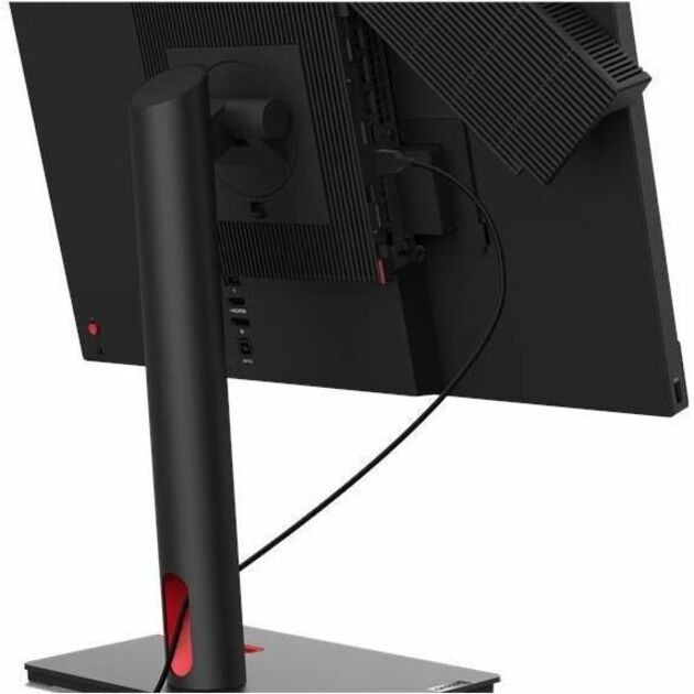 Alternate-Image4 Image for Lenovo ThinkCentre TIO24 Gen5 24" Class Webcam Full HD LED Monitor - 16:9 - Black