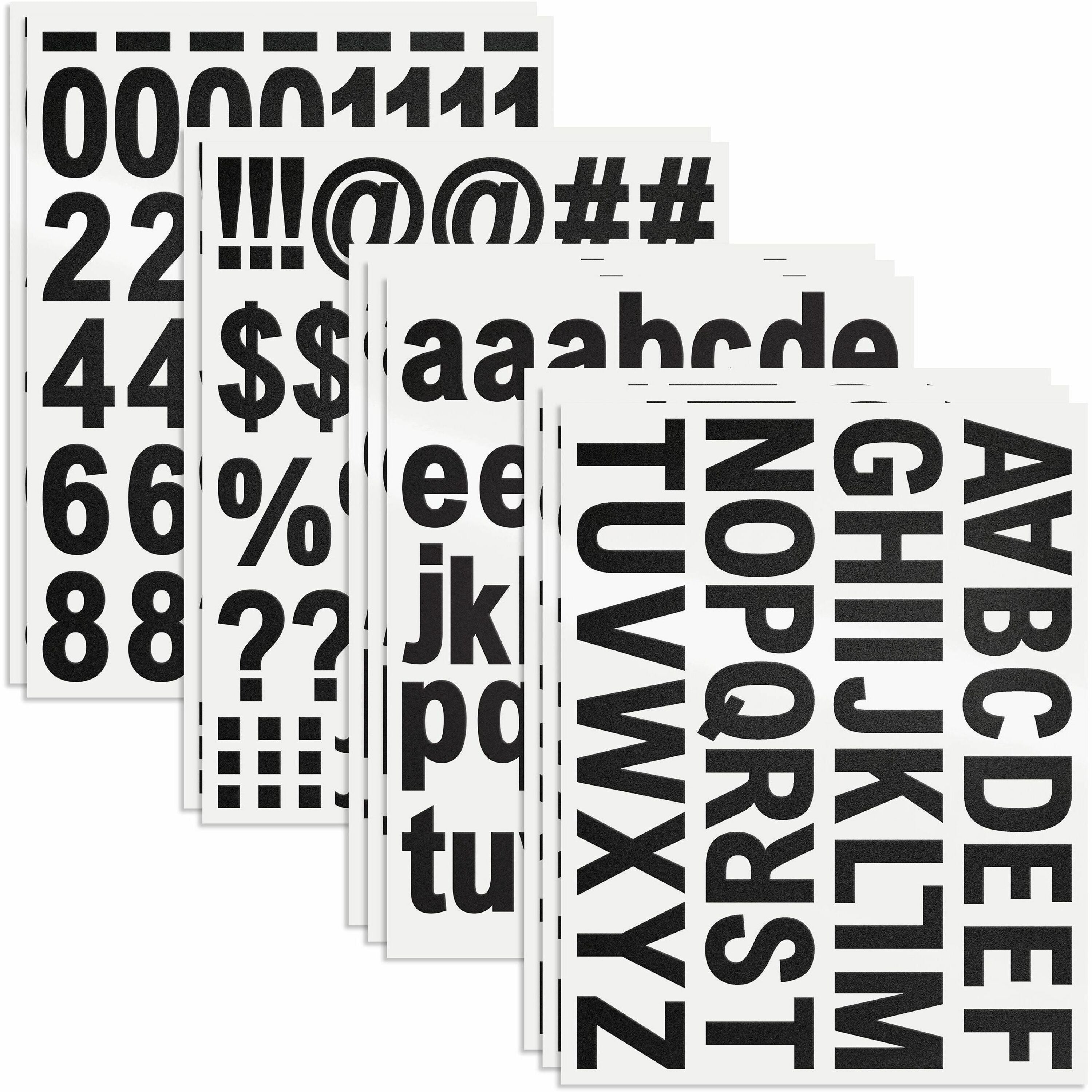Avery Pre-Cut Vinyl Letters, Numbers and Symbols