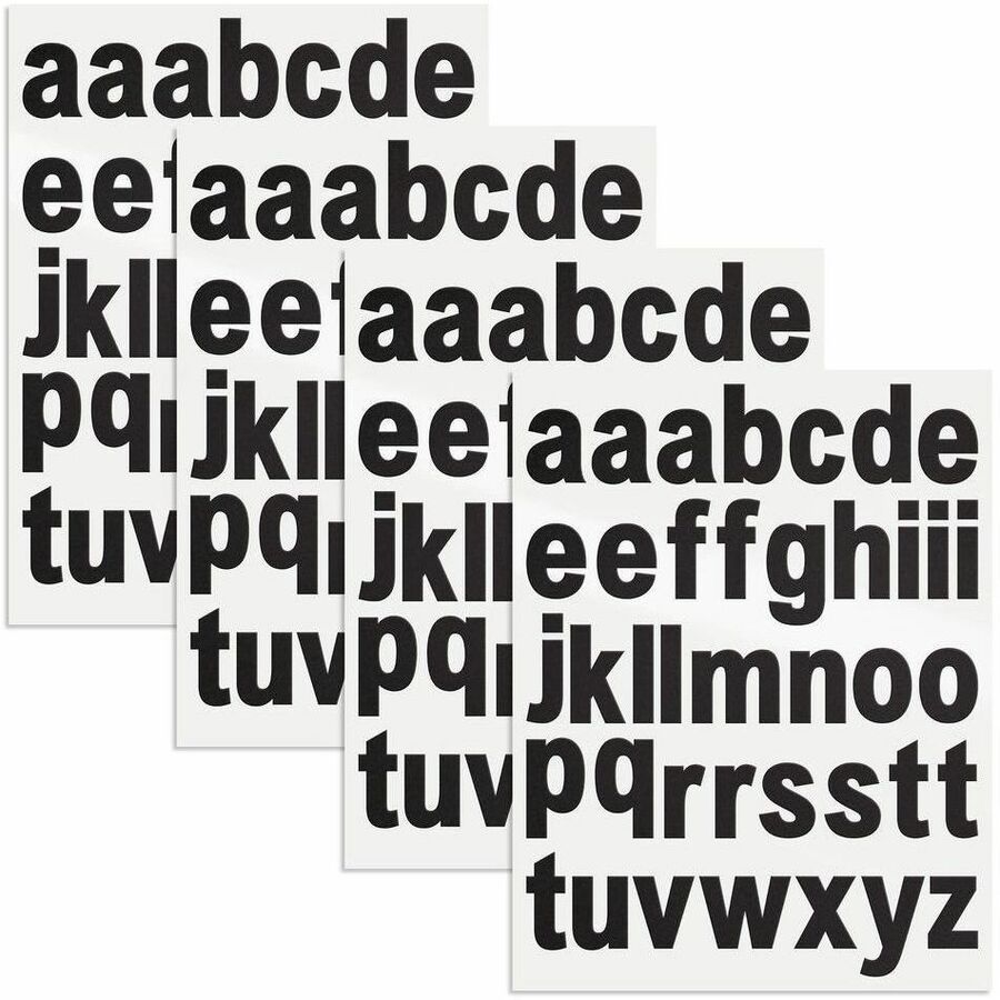 Avery Pre-Cut Vinyl Lowercase Letters